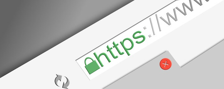 HTTPS website in browser